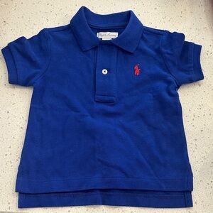 Ralph Lauren Kids Polo NWOT in Blue with Red Logo 9m